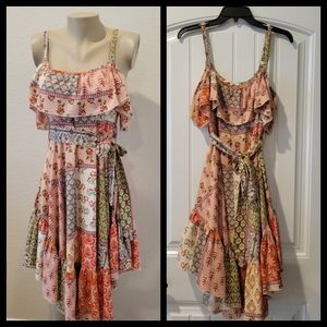 Abel The Label gypsiana patchwork sundress S
